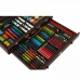 Набор для рисования и творчества в деревянном чемодане NBZ Kids Art Set 123 предмета