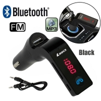 FM Модулятор Трансмиттер для авто с Bluetooth MP3 AUX передатчик NBZ Car G7 Black