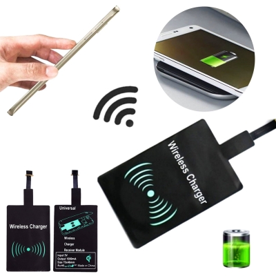 Приемник для беспроводной зарядки Wireless Charger для Android MicroUSB| Qi ресивер