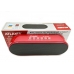 Портативная беспроводная Bluetooth колонка Atlanfa AT-1801BT Red с низкочастотной мембраной СУПЕР ЗВУК!!