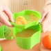 Соковыжималка ручная шнековая многофункциональная для фруктов и овощей Find Back Juicer Зеленая