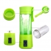 Портативный фитнес-блендер NBZ Juice Cup Smoothie Blender 2 ножа с аккумулятором Green