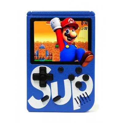 Портативная приставка Sup 400 Game Box 8bit Blue