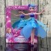 Летающая кукла фея интерактивная Flying Fairy Летит за рукой Голубой