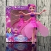 Летающая кукла фея интерактивная Flying Fairy Летит за рукой Розовый
