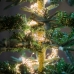 Светодиодная гирлянда "Конский хвост" на елку LEDLight 20 нитей 2 м 400 LED Теплый Белый