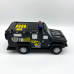 Детский сейф копилка ЛЕГО с кодом и отпечатком пальца в виде полицейской машины LEGO Cash Truck Black