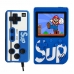 Портативная приставка Sup 400 Game Box с джойстиком для второго игрока Blue