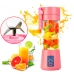 Портативный фитнес-блендер NBZ Juice Cup Smoothie Blender 4 ножа с аккумулятором Pink